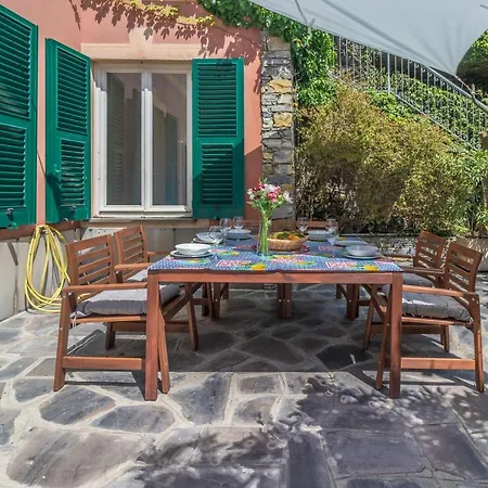 Casa Flaminia - Panorama, Relax E Parcheggio Apartament Camogli