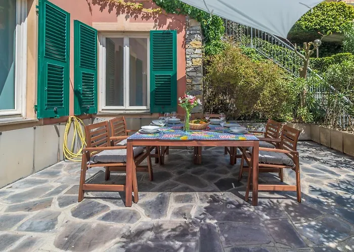 Casa Flaminia - Panorama, Relax E Parcheggio Διαμέρισμα Camogli